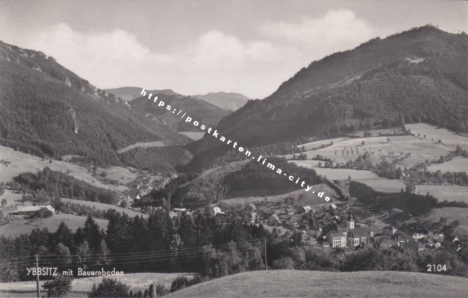 Ybbsitz mit Bauernboden 1953